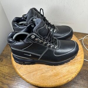 Nike Air Max Goadome PRM Mens Boots Black White Leather HF5306-001 Size 9.5